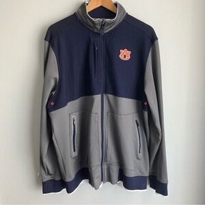 Under Armour Auburn Tigers ColdGear Performance Jacket Men XL War Eagle Full Zip